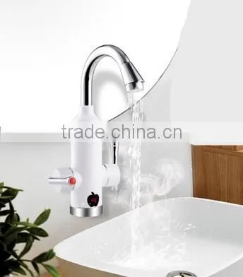 3 senconds heating electric instant hot water tap with temperature display