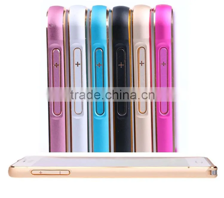 2016 popular Case for samsung galaxy S6 edge aluminum bumper case for Samsung metal cell phone case