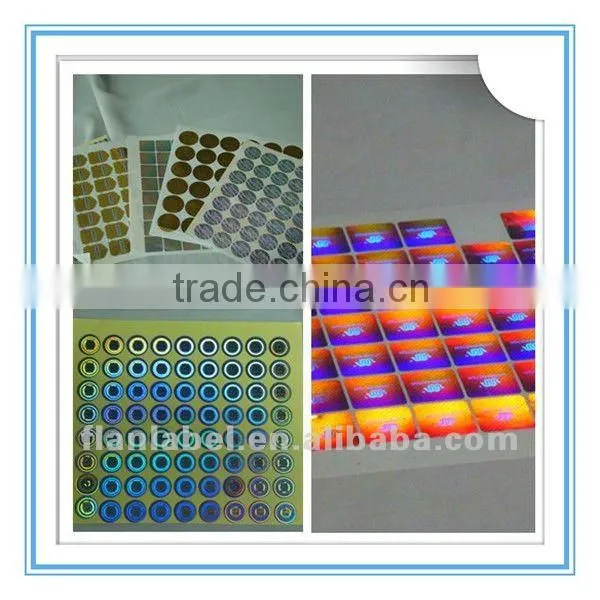 Color Blank Glossy Surface Art Paper Labels