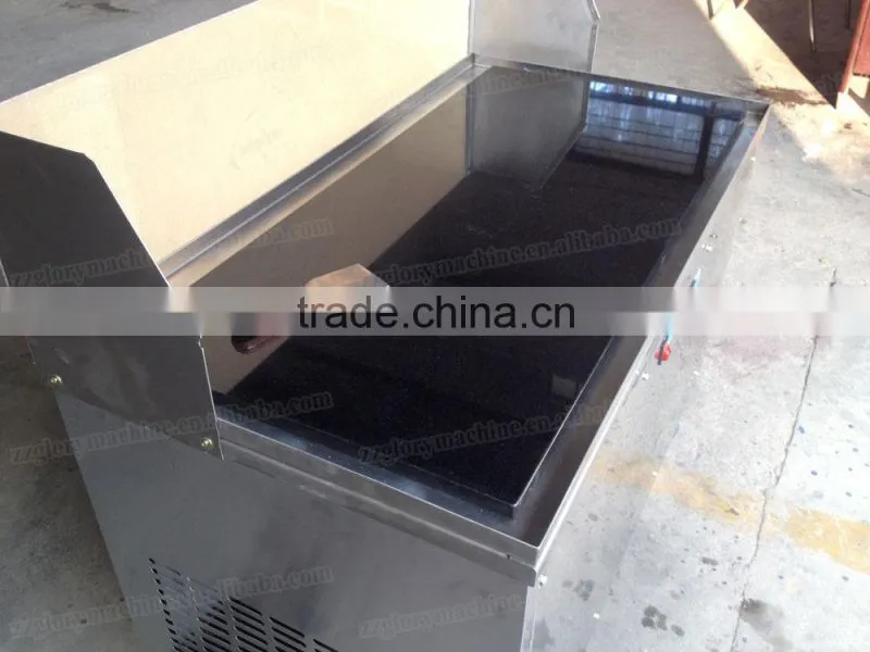 Hot sale Glory GL-F500A Cold Stone Marble Slab Top Fry Ice Cream Machine for commercial
