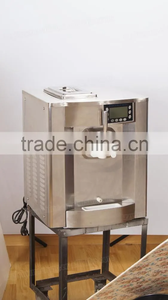 CE Approved Italy Aspera Compressor All Stainless Steel Body Soft Ice Cream Machine