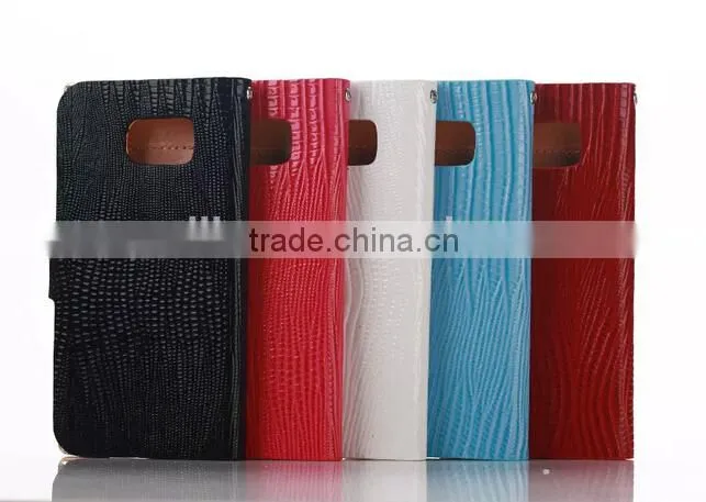 China Factory Direct Sale For Samsung Galaxy S6 Leather Case, Galaxy S6 PU Leather Wallet Case