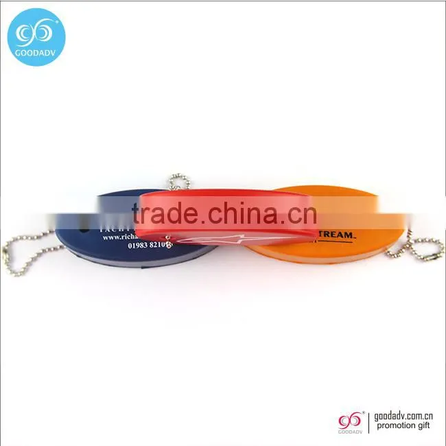 China custom keychain manufacturer wholesale souvenirs PU key tags floating keychains