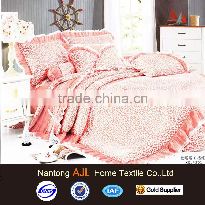 2015 100% cotton Korea new product printed hometextile fabrics