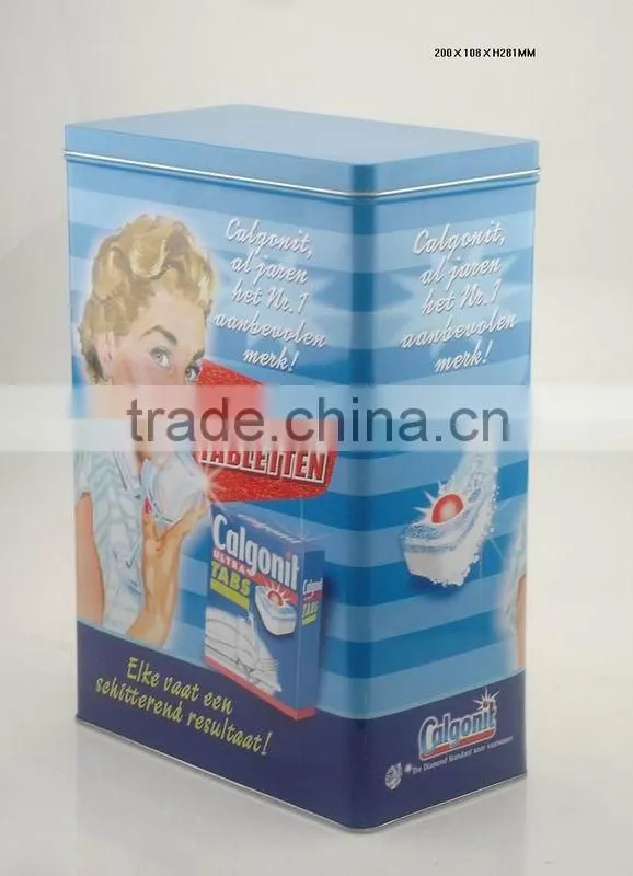 Factory Custom Bulk Sale Food Grade Packing Tin Box Empty Tea Tin Can