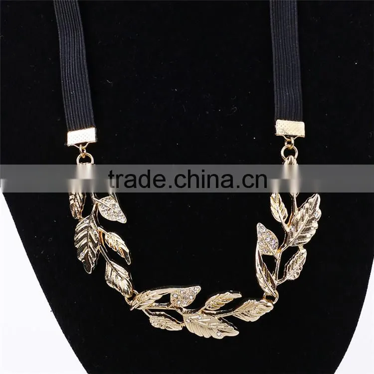 leaf elastics yiwu wholesale hair accessories, vintage hair accessories