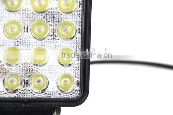 Truck 48W Led Work Light Spot, Flood Beam for Offroad Vehicles