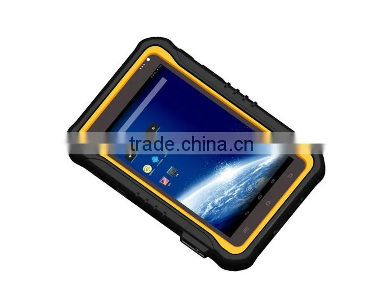 7 inch Android 3G barcode scanner data acquisition tablet PC support sub-meter positioning