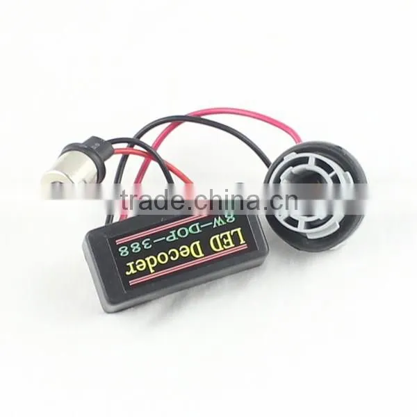1156 LED Decoder No more OBC warning Fix Hyper Flash, BA15S LED Warning Canceller , NO FREE ERROR decoder