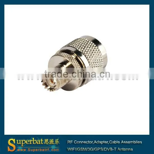 UHF-Mini-UHF adapter UHF Plug to Mini-UHF Jack straight gps antenna adapter