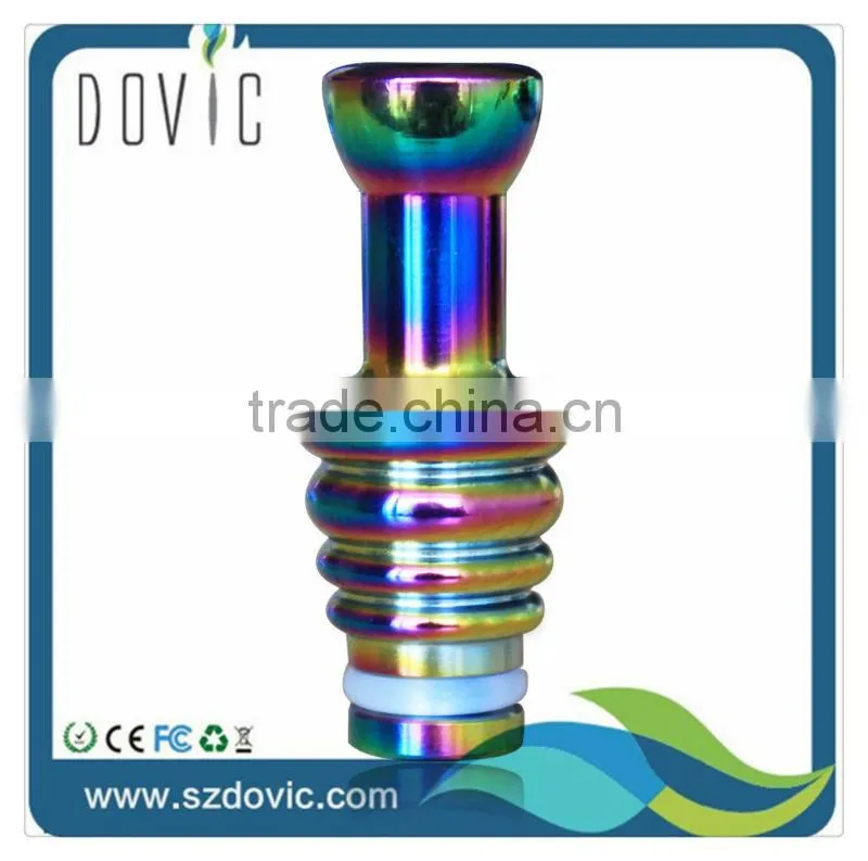 stainless steel drip tips rainbow drip tips