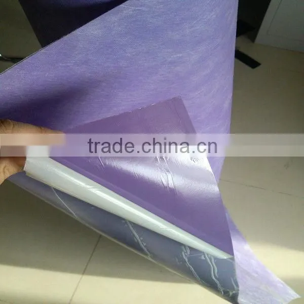 Eco friendly PP PE waterproof washer liner with self adhesive glue