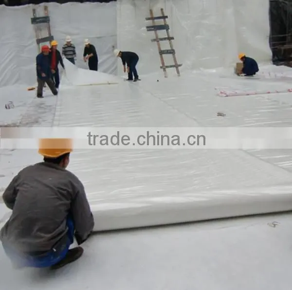High Polymer HDPE waterproof membrane with adhesive glue