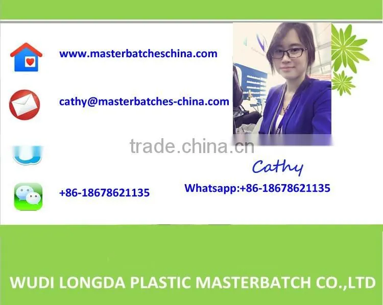 black masterbatch for LLDPE /LDPE /HDPE garbage bags/plastic granules materials