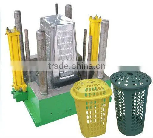 Plastic trash bin mould
