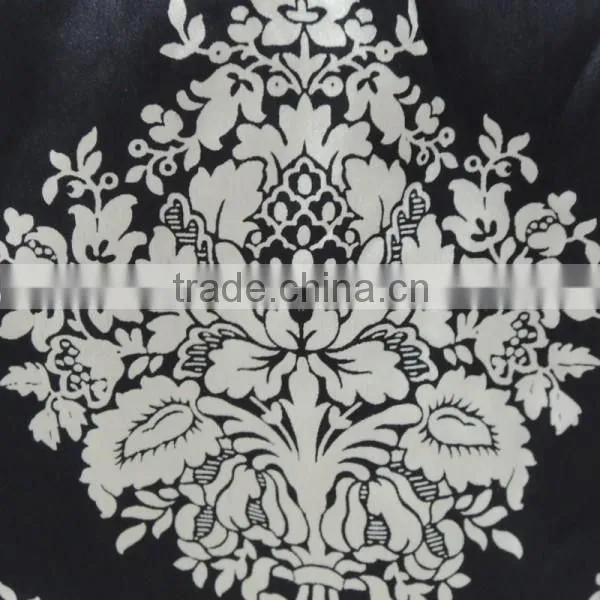 TYSAF014 Fashion Ladies' Spring&fall 2 Colour Silk and Velvet Textile Printing Long Scarf