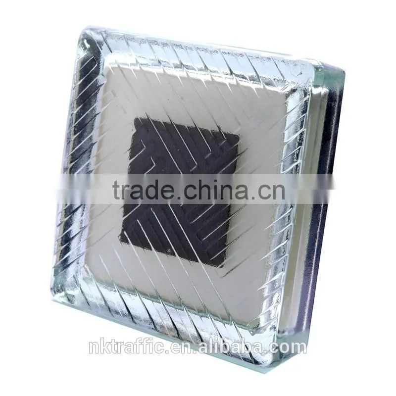 Good price tempered crystal glass solar led garden light for garden