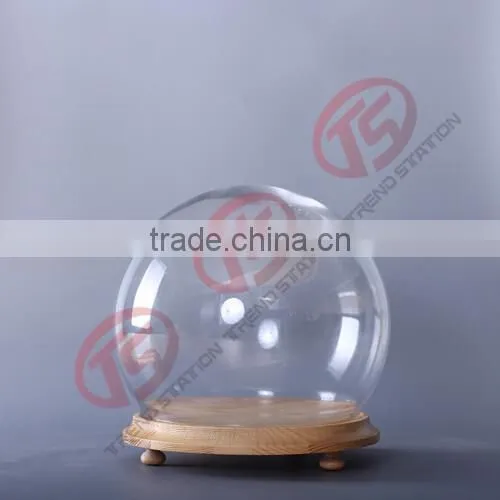 wholesale decorative ball clear glass dome