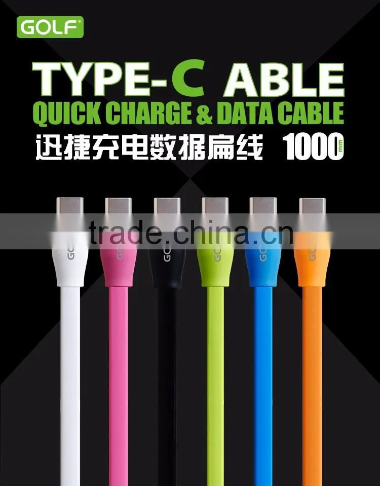 Good quality flat high speed USB data charger cable for mobile phone