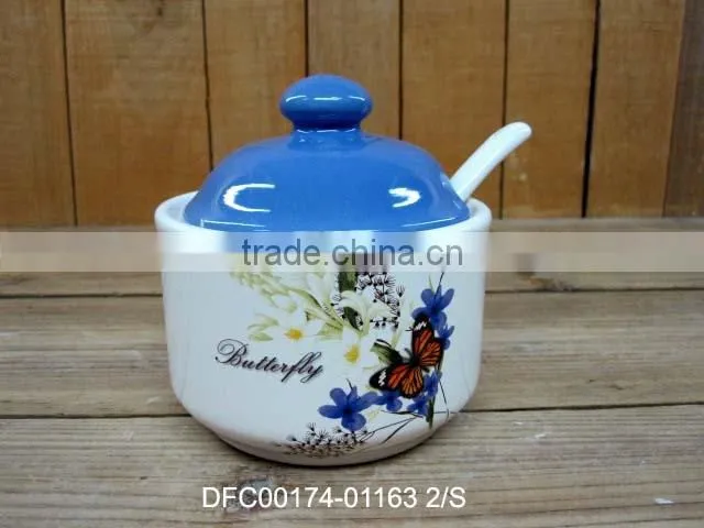 Elegant Party Used 2 Tiers of Ceramic Cake/ Candies/ Fruit Serving Plate