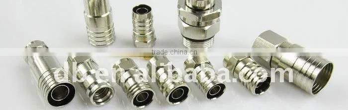F Port Locking Cable Terminators Connector