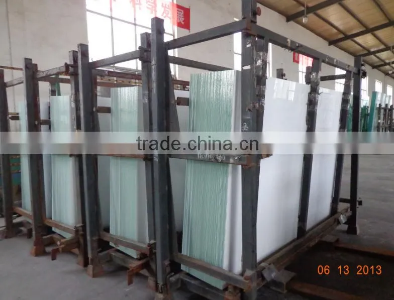 3mm Yujing certified decorative building glass painted glass