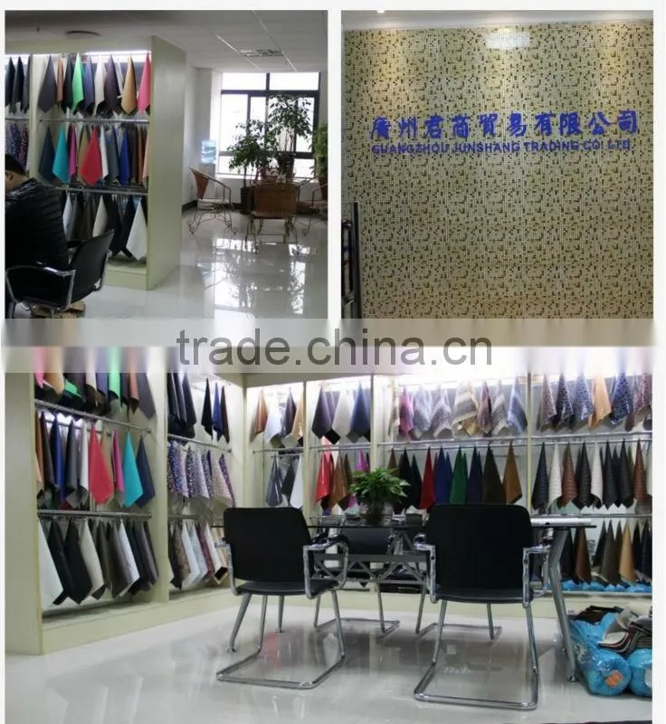 Embossed PU leather for shoes upper usage, same with real leather design
