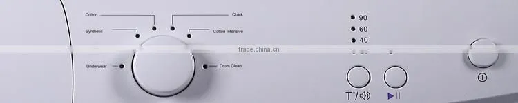 Single Tube Front Loading laundry Washing Machines with LED Display