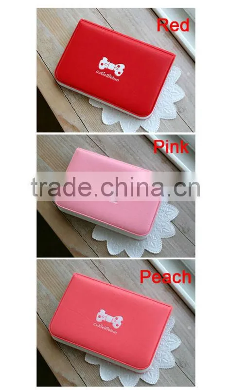 Women Cute Bowknot Business ID Credit Card Pocket Bag Wallet Holder