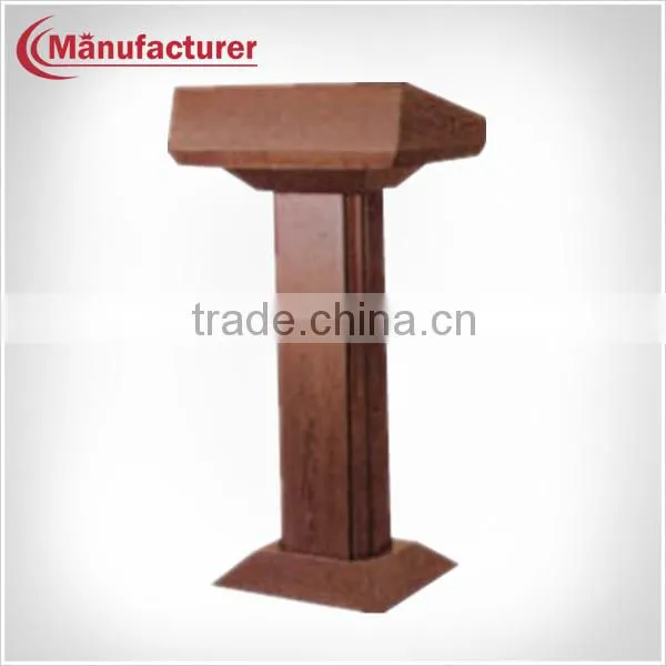 Hotel Meeting Room Rostrum/Church Podium/Wooden Pulpit Lectern for Churches