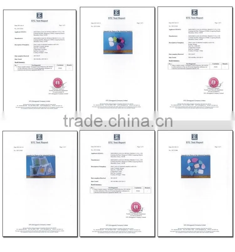 Certified skin-friendly custom size & color private label makeup sponge with fresh stock