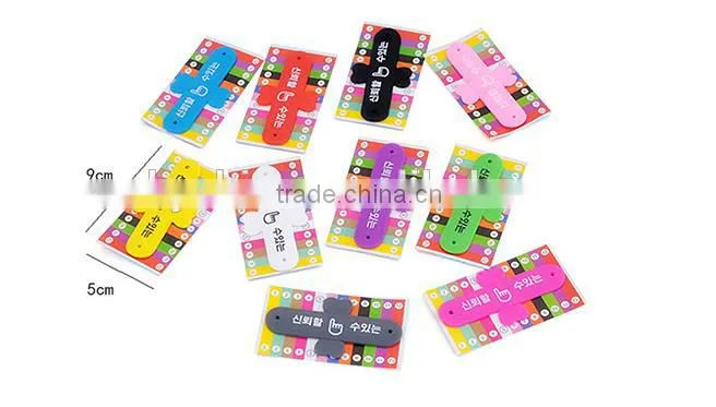 Sticker Silicone Phone Stand/High Quality Silicone Phone Holder/phone supporter