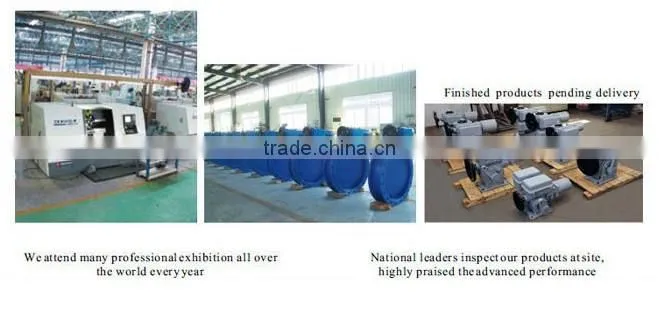 pneumatic ball valve with double acting pneumatic actuator