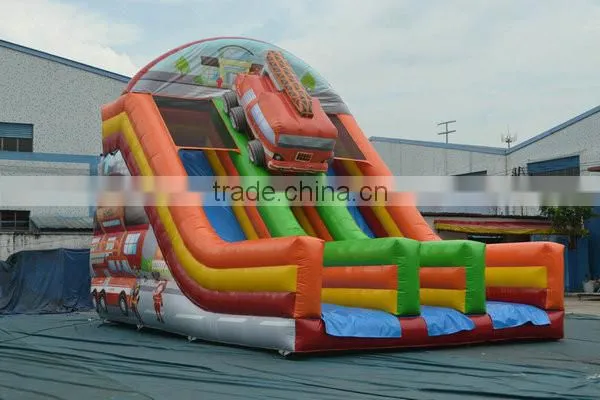 2016 hot sale PVC giant inflatable water pool slide