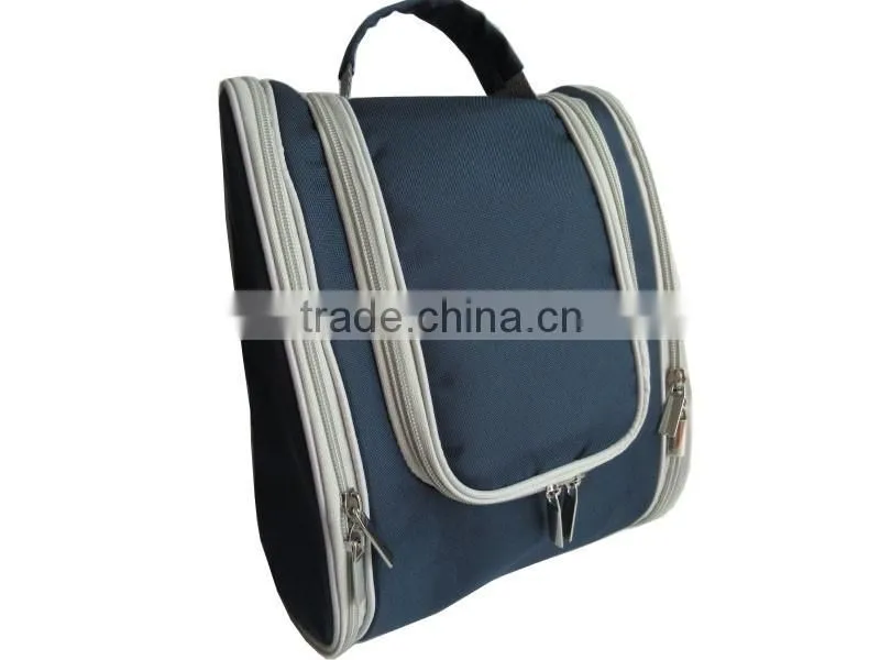 Wholesale china factory cosmetic travel bag with compartments