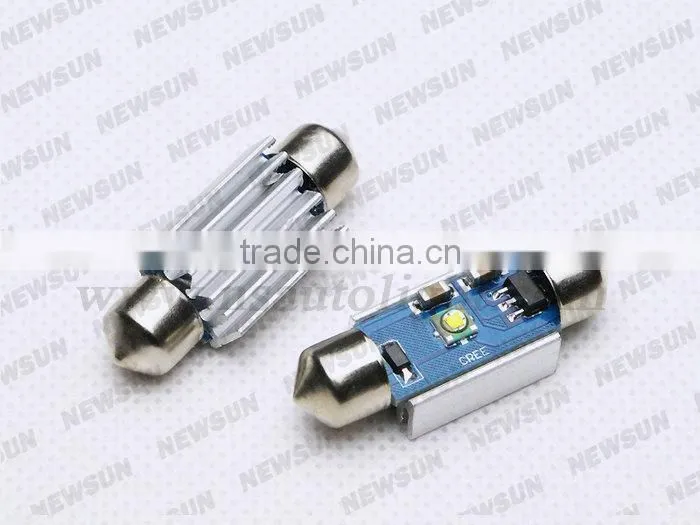Hot sale LED Festoon light 36mm C5W 1 LEDS C ree XPE Sink for all cars