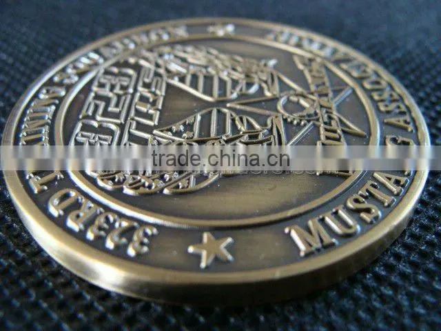 High quality customized military souvenir metal coin