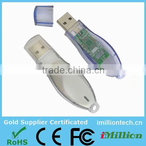 32gig usb pen drive plastic case with guarantee