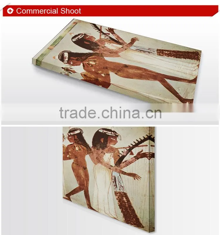 India Dance Oil Couple Painting for Bedroom