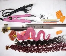 Pre-bonded Human Hair Extensions / Pre-glued / Pre-tipped Hair Extensions