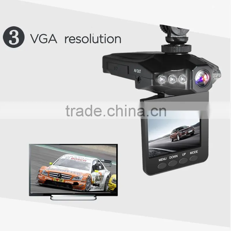 Cheapest Factory Direct Supply Hd 720p Car Black Box Camera H198 Car Dash Cam