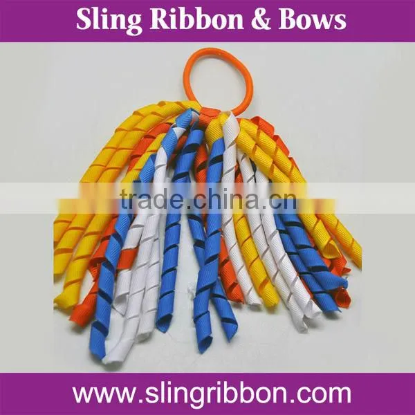 Wholesale Korker Ribbon Ponytail Bow