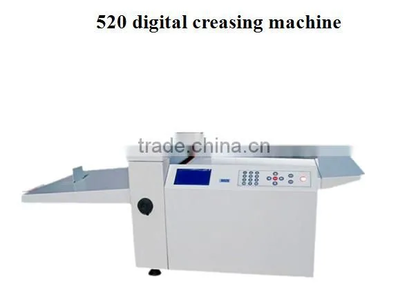 520mm Desktop digital paper creasing paper folding machinery