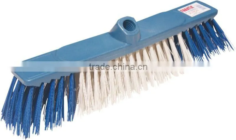 outdoor push broom 40 cm hard plastic brush