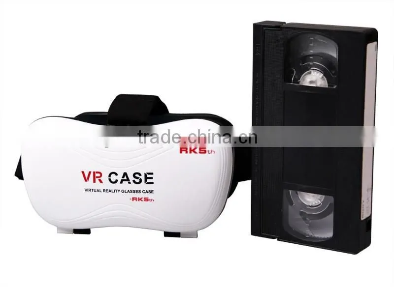 2016 New Arrival VR Box For Android and ios smart phones 3D glasses cardboard VR