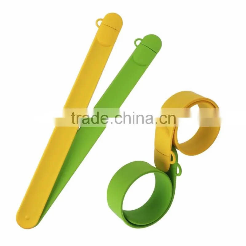 High Quality Silicone USB Flash Drive Bracelet Promotional Price