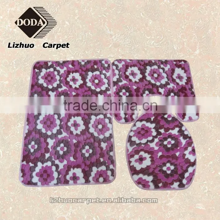Soft Mat/Rug Bathmat 3pcs Carpet