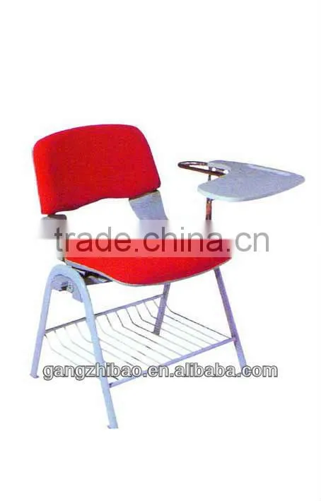Factory outlets red fannel meeting chairs no arms