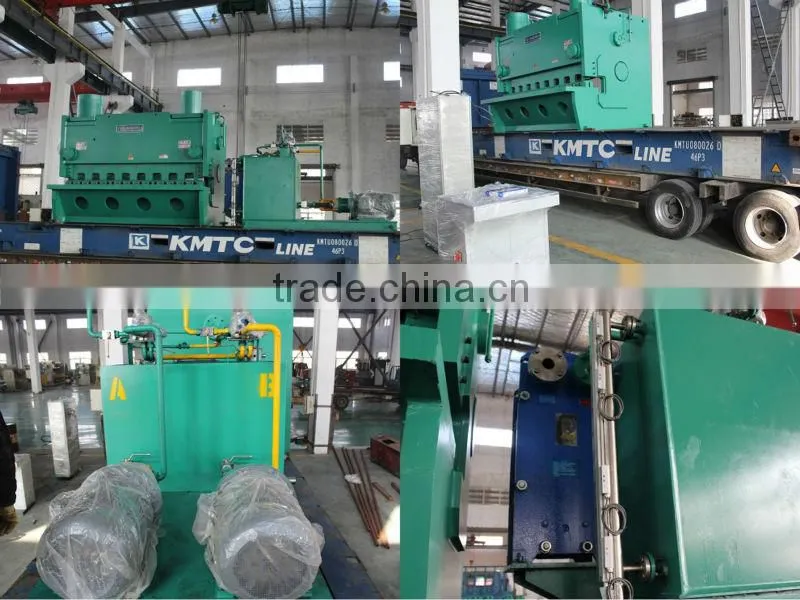 New design 6*3200 mm guillotine hydraulic shear machine