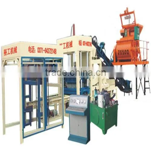 Professional supply full automatic cement concrete hydraform brick making machine